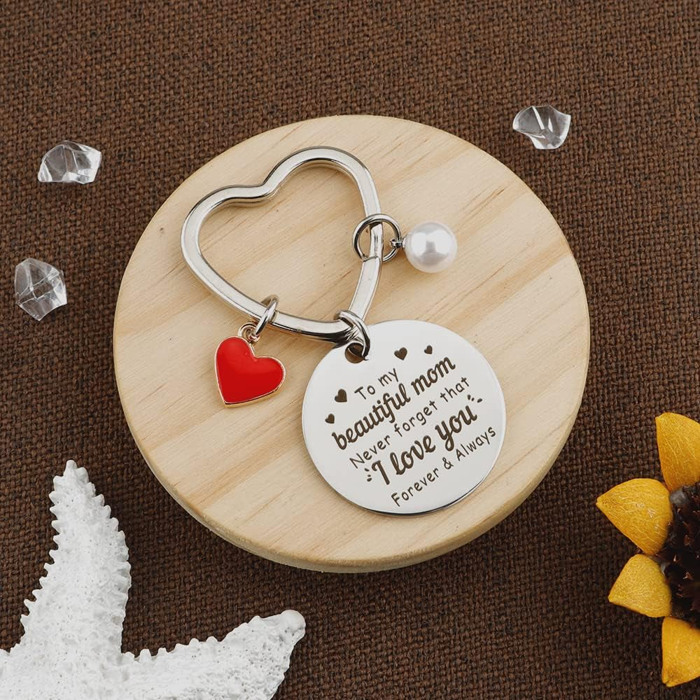 Valentines Day Gifts for Mom, Gifts for Mom, Mom Gifts, Keychain Birthday Gifts