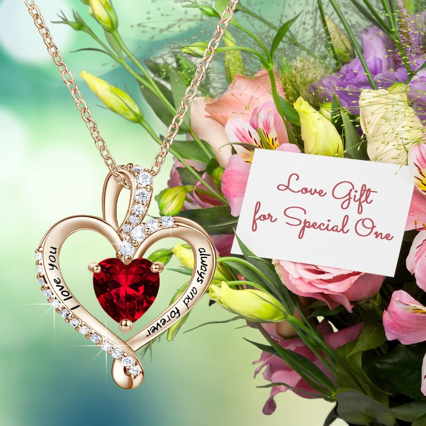 Heart Necklaces for Women