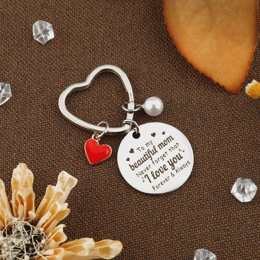 Valentines Day Gifts for Mom, Gifts for Mom, Mom Gifts, Keychain Birthday Gifts