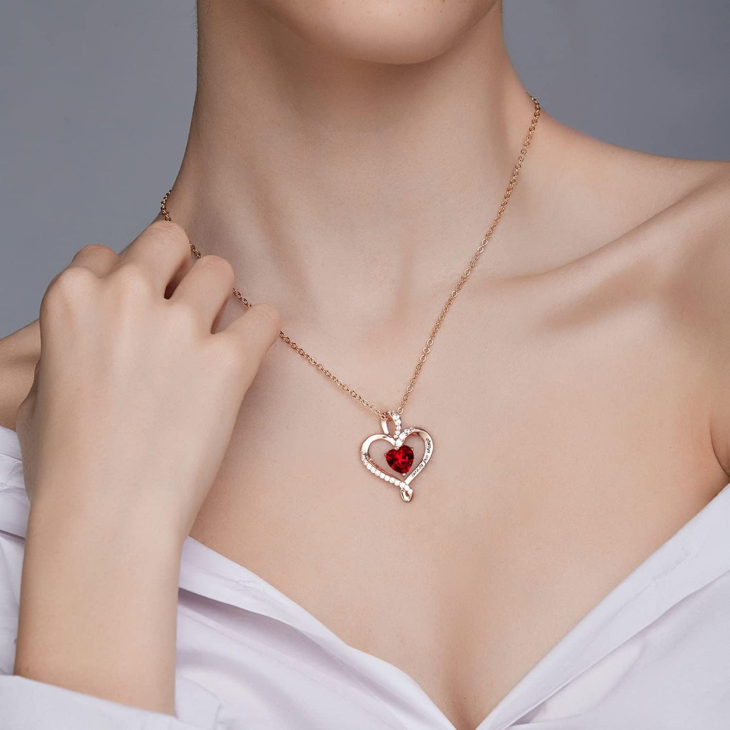 Heart Necklaces for Women